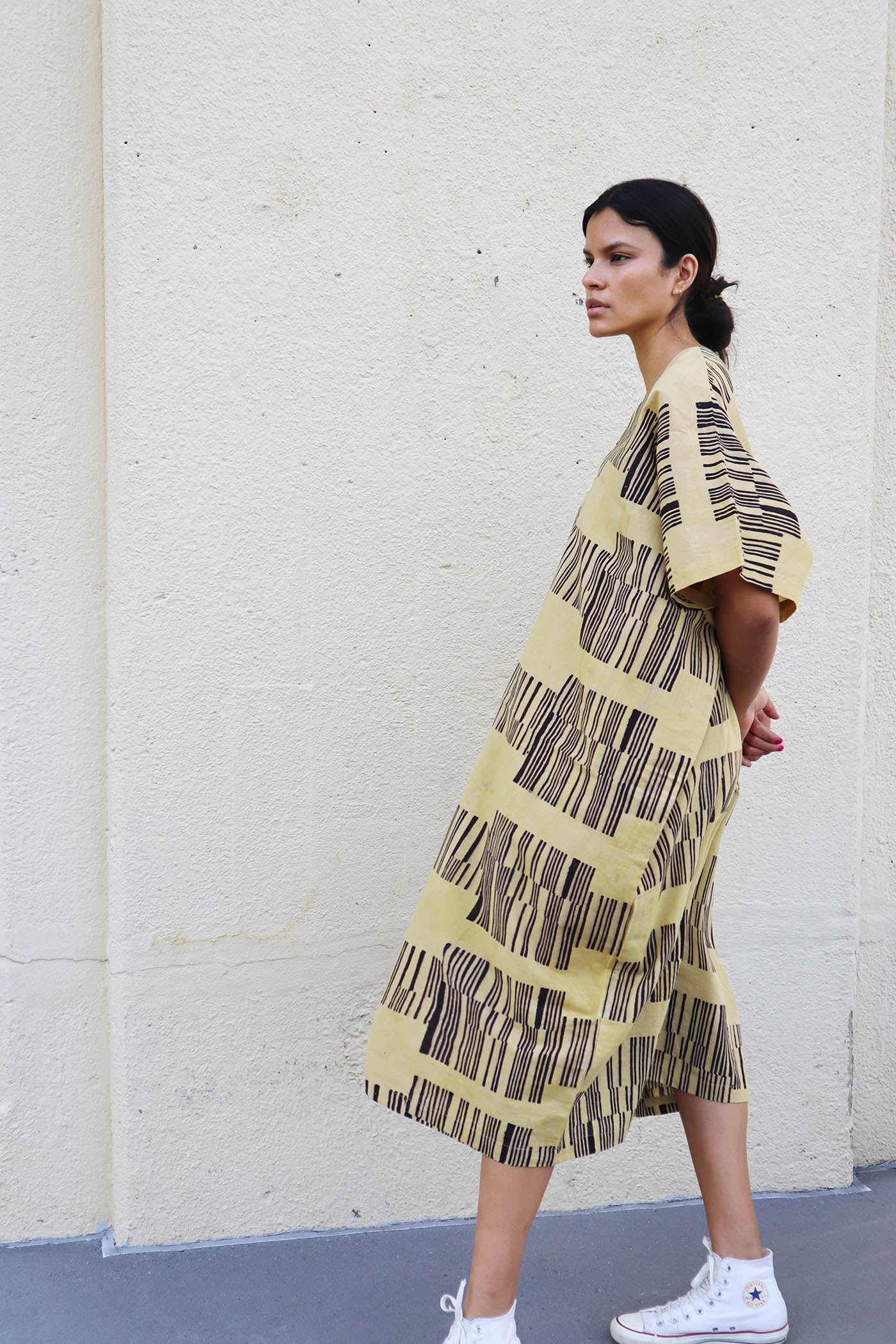 Cocoon Caftan - Laia Yellow